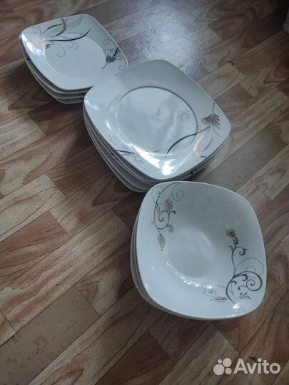 Набор столовой посуды бу