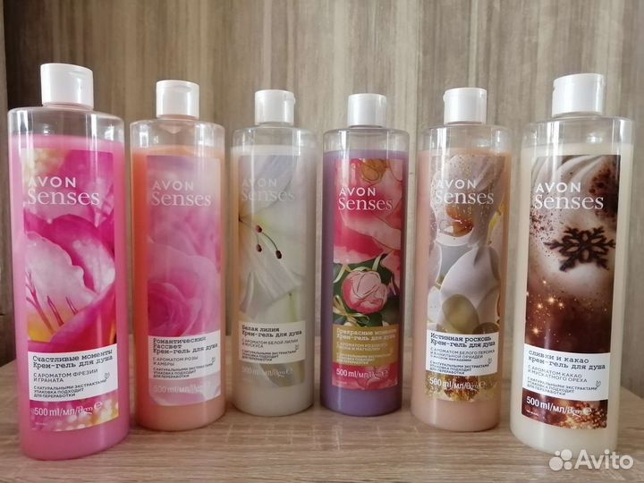 Гели, шампуни от avon
