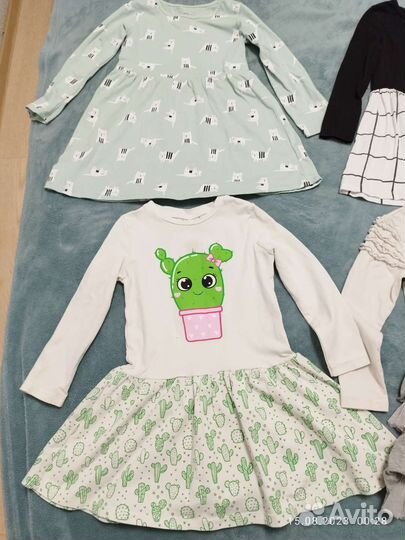 Одежда для девочки пакетом 98