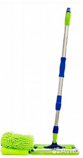 Универсальная экошвабра с насадками aquamatic MOP