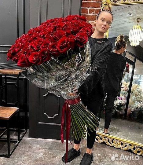 Цветы розы букеты 25 31 35 51 101 251 Доставка