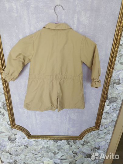 Плащ для девочки zara 98