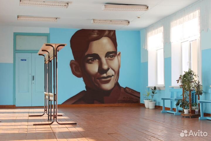 Художник.Роспись стен, граффити, портрет на холсте