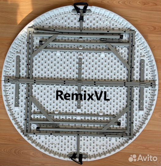 Стол складной туристический круглый + видео обзор