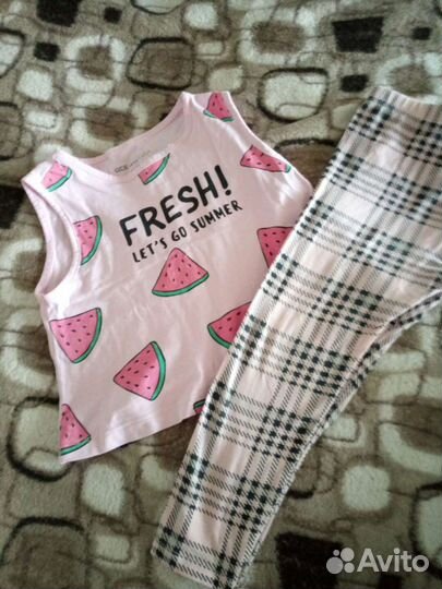 Вещи на девочку пакетом 4-5 лет