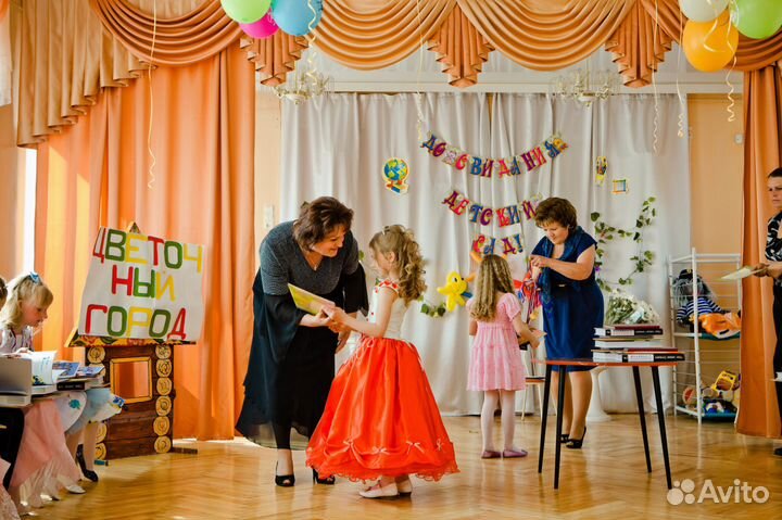 Пышное бальное платье