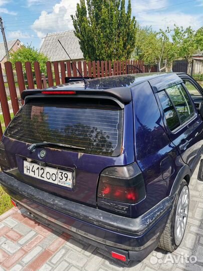 Zender golf3 mk3 спойлер