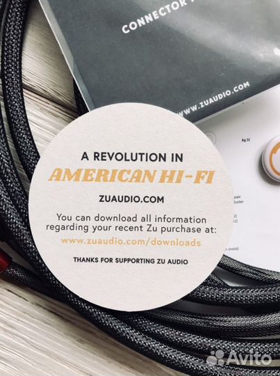 Акустический кабель Zu Audio Mission MK.I