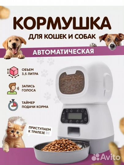 Автоматическая кормушка, новая