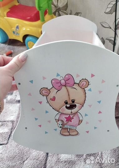 Люлька-качалка для куклы 45 см