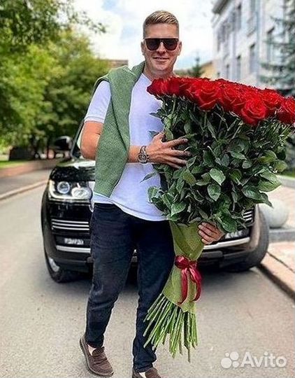 101 Роза Цветы Букеты 51 25 Роз Доставка