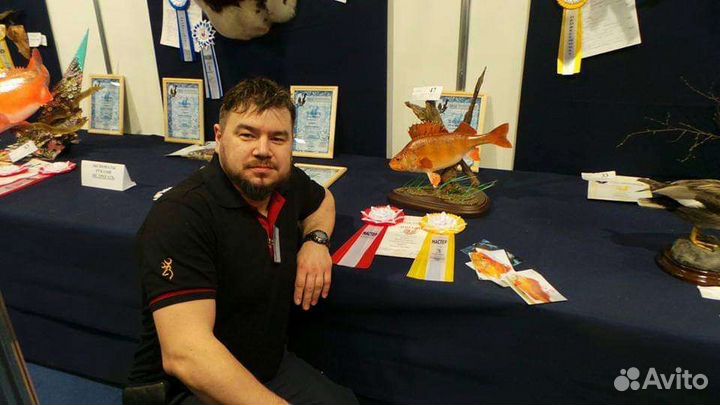 Трофеи из рыб любых видов и размеров