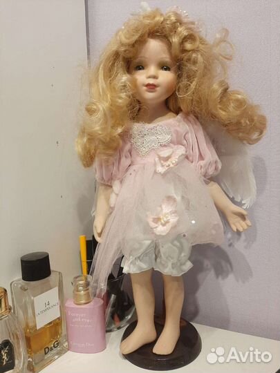 Кукла фарфоровая Ангел