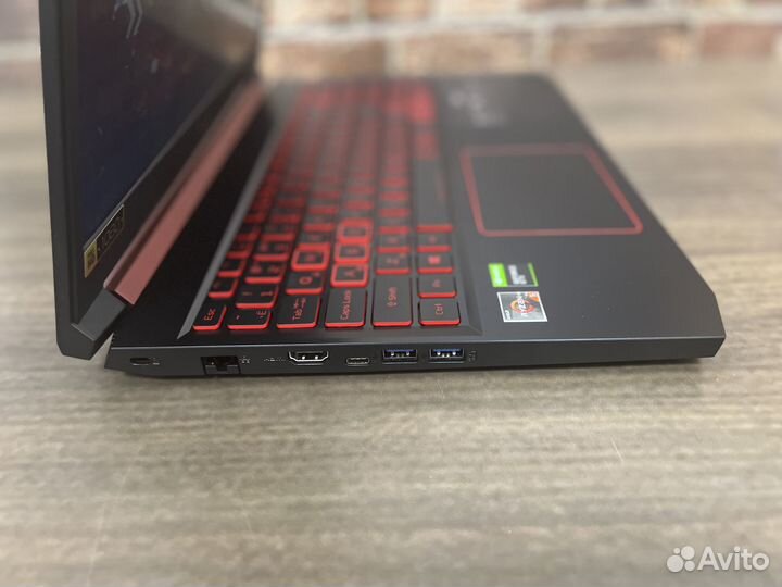 Игровой ноутбук Acer Nitro Ryzen 5 GTX IPS SSD