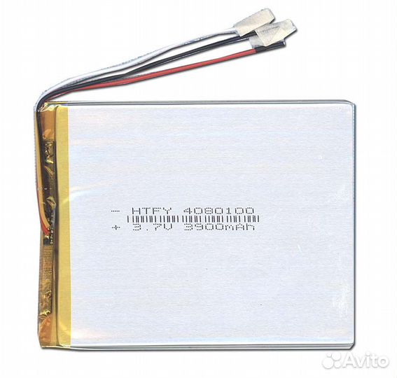 Li-Pol 4*80*100мм 3pin