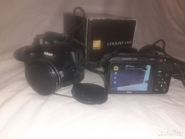 Компактный фотоаппарат nikon coolpix L810