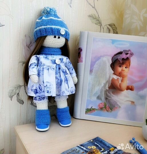 Мягкая игрушка новая Кукла