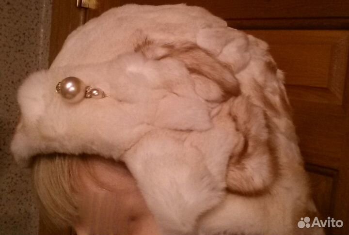 Шапка норковая женская