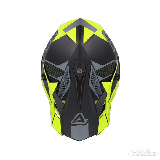 Шлем Acerbis X-track 22-06 Black/Fluo-Yellow
