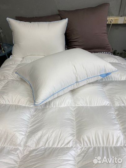 Одеяло и подушки пышные как перина тесто