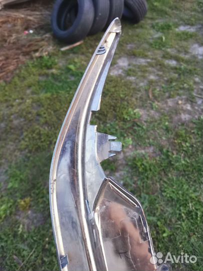 Тойота камри 55 хром молдинг фары