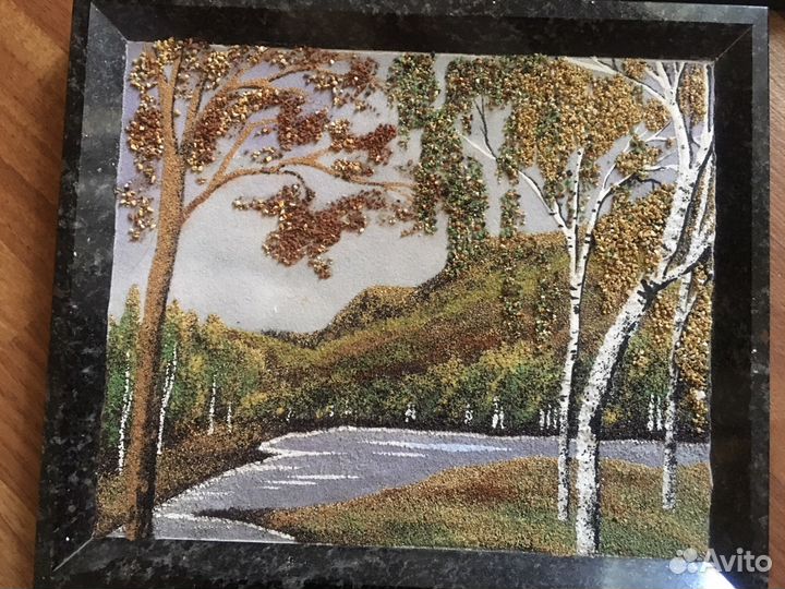 Картины из натурального камня