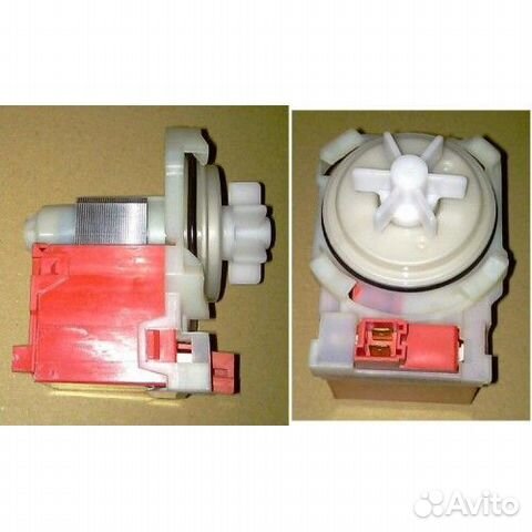Насос сливной 30 Вт Bosсh, Siеmens, Whirlpool