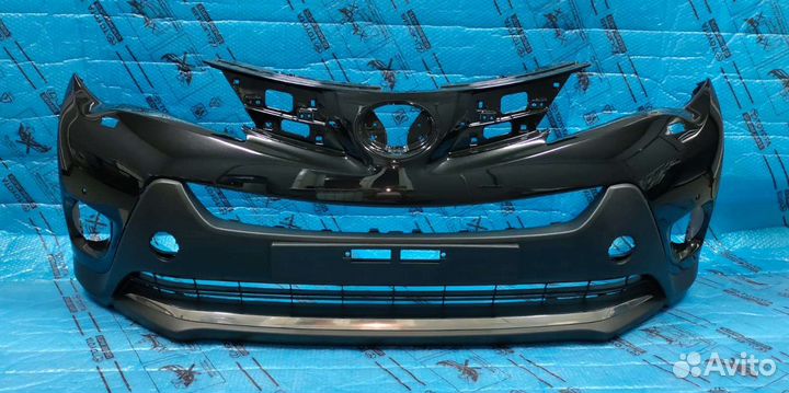 Бампер Рав 4 -4 под парктроники без дефектов 13-15