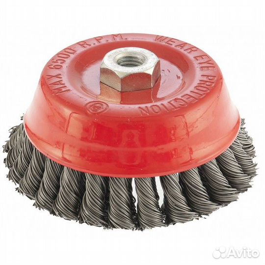 Щетка для ушм, 125 мм, М14, 