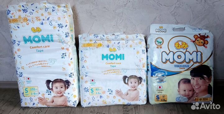 Подгузники momi 2