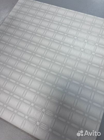 Керамическая напольная плитка белая 43х43