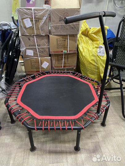 Батут для фитнеса с ручкой