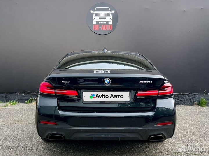 BMW 5 серия 2.0 AT, 2021, 88 500 км