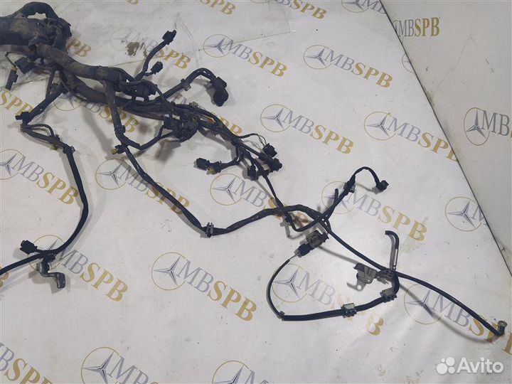 Проводка двигателя Mercedes E-Class W212 OM651