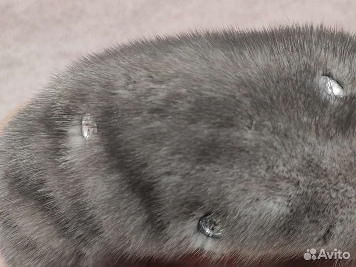 Женский норковый берет