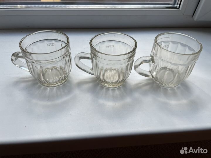 Кружки пивные-квасные СССР 0,25л