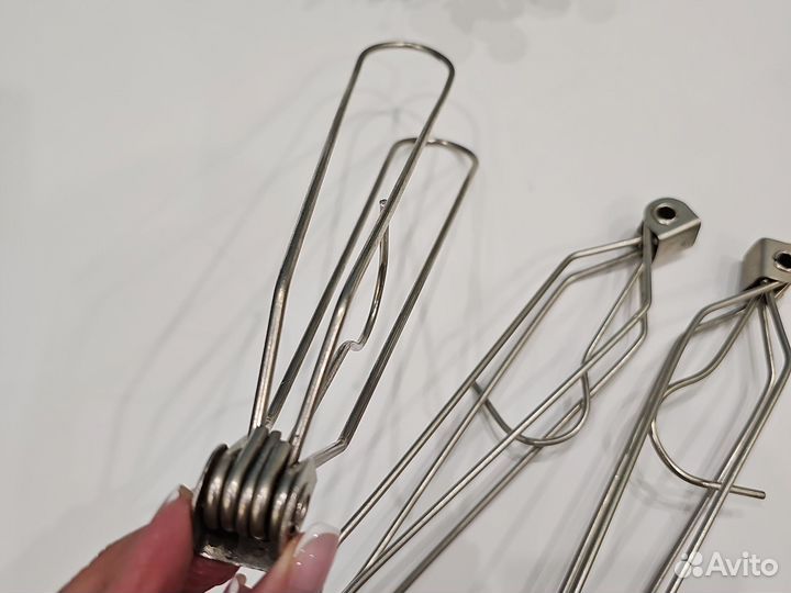 Вешалки плечики металлические складные