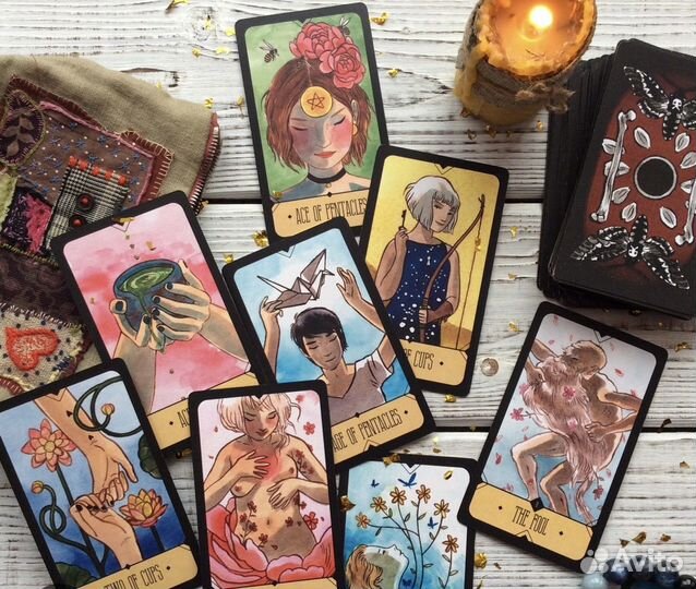 Колода карт Sasuraibito Tarot