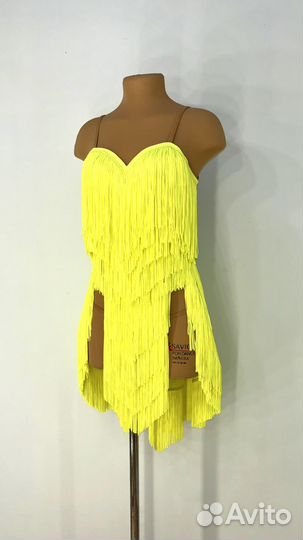 Платье Латина lime