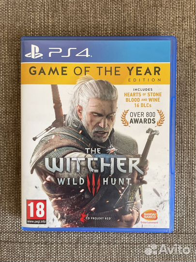 Ведьмак 3 игра года ps4