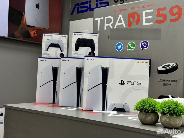 Sony playstation 5 slim 1tb cfi 2000 новая