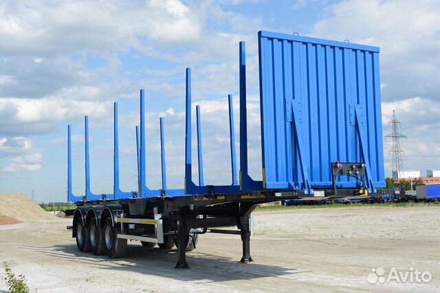 Полуприцеп лесовоз (сортиментовоз) Тонар L3 (9445), 2023