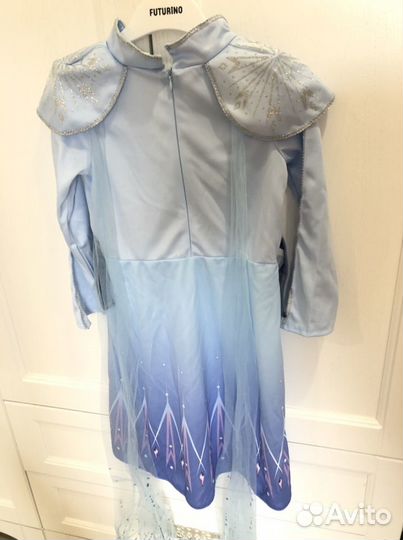 Платье Эльзы холодное сердце 116