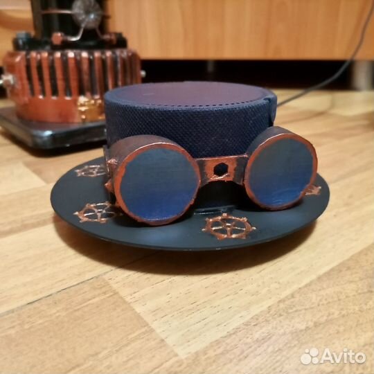 Подставка для яндекс станции в стиле стимпанк