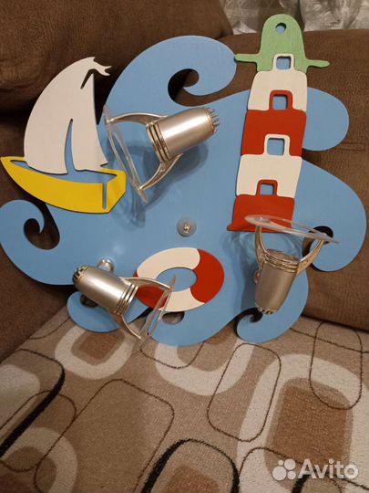 Люстра в детскую комнату