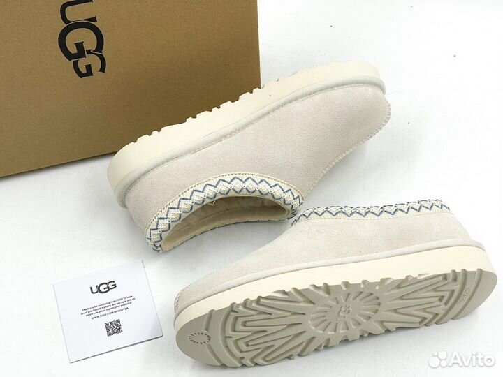 Тапочки UGG Угги Tasman Slipper Grey Violet