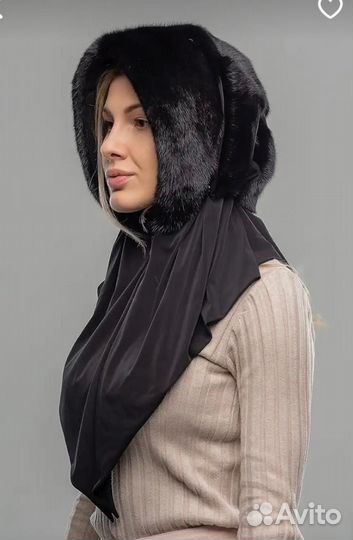 Капор меховой норковый