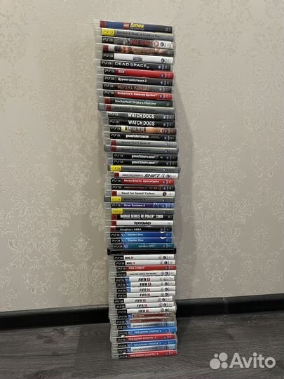 Диски на Sony playstation 3. Лицензия