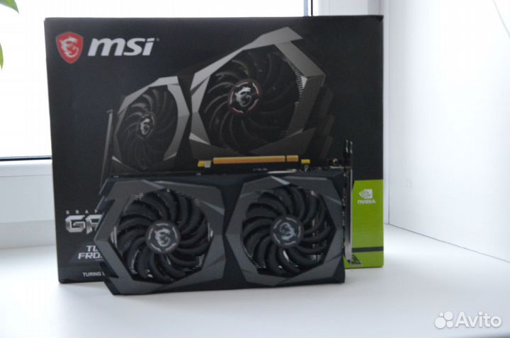Видеокарта MSI 1650 DDR6 xgame