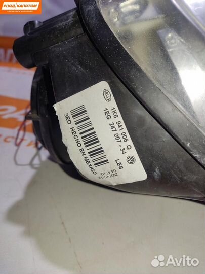 Фара Ксенон прав. Volkswagen Golf 5 2007